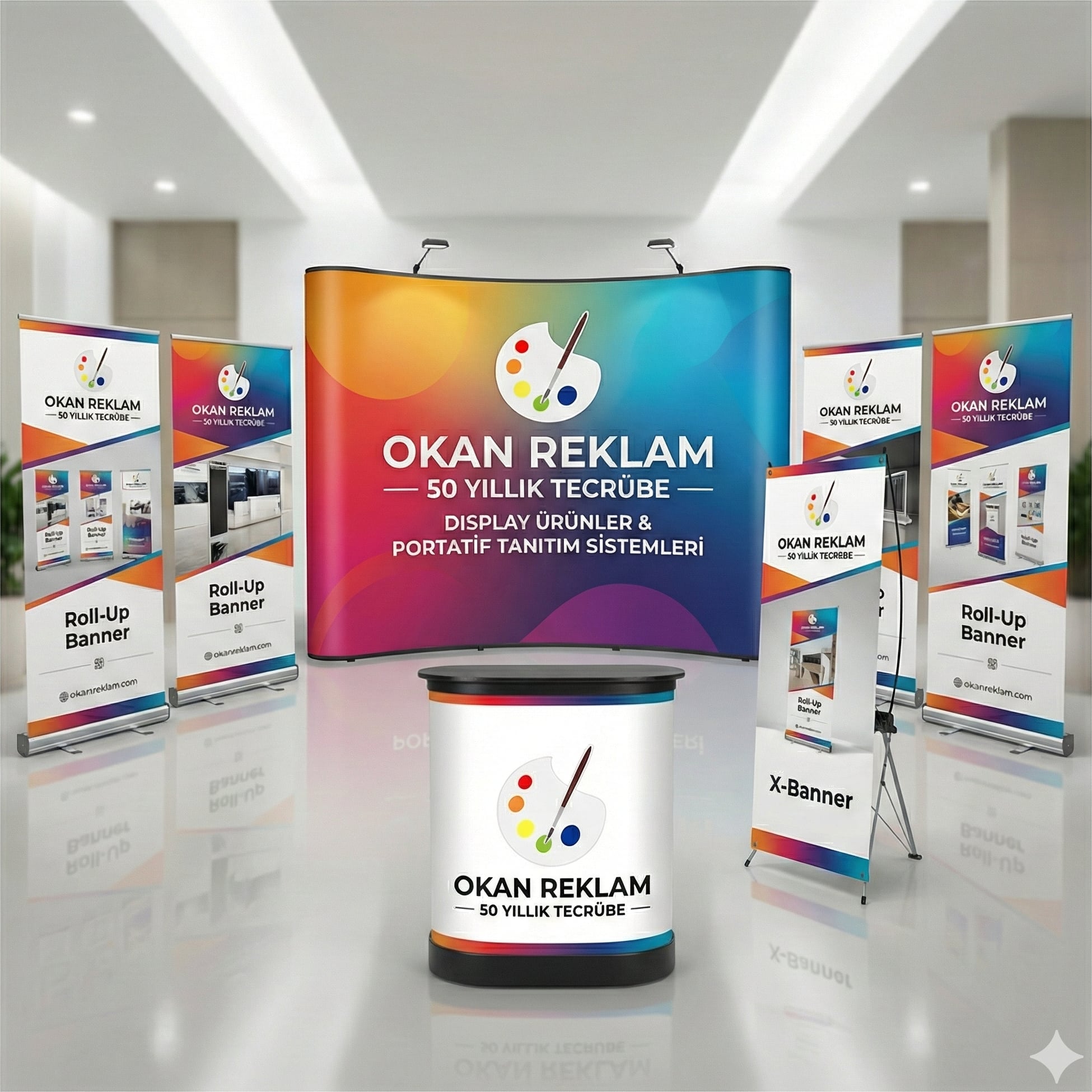 Display Ürünler ve Portatif Tanıtım Sistemleri