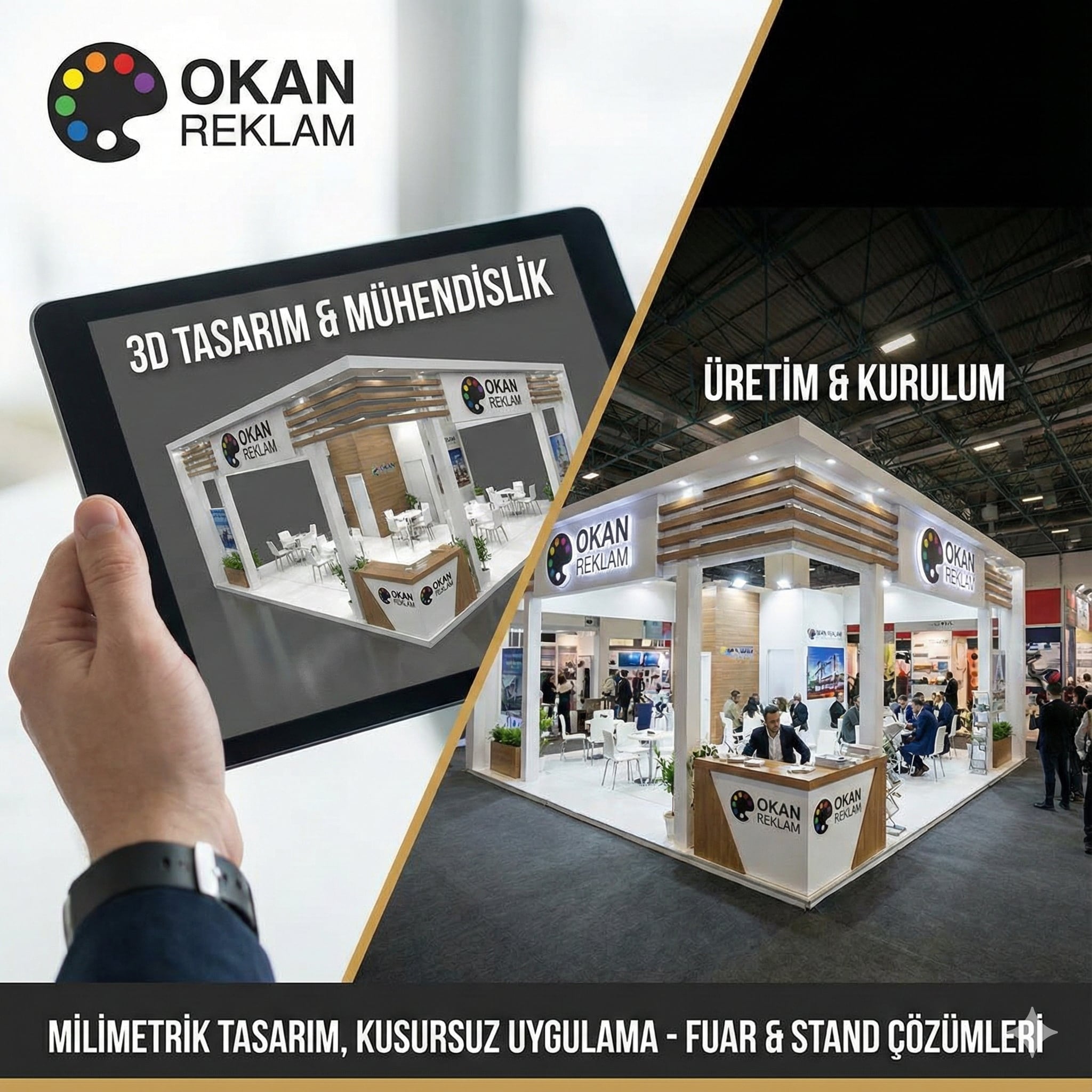 Profesyonel Fuar Standı Tasarımı ve Uygulama Hizmetleri