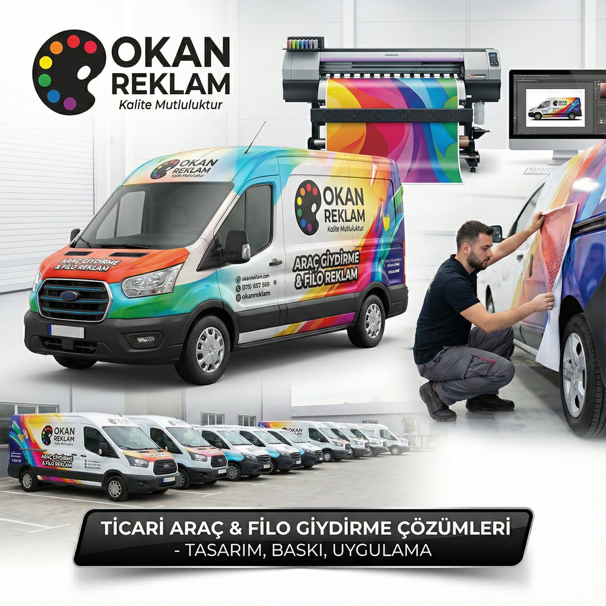 Araç Giydirme ve Filo Reklam